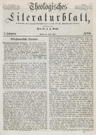 507-512 Alttestamentliche Literatur