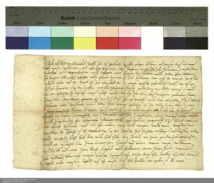 Philipp von Trümbach, Propst von Michaelsberg, verleiht einen Hof in Horwieden bei Petersberg