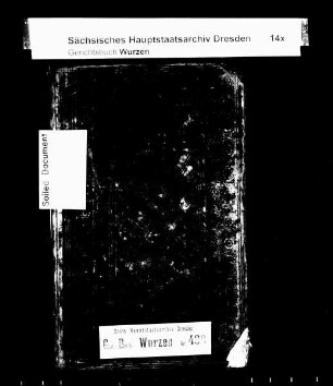 Gerichtshandels- und Konsensbuch von Zwochau (bei Wurzen) und der Mark Zwochau