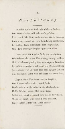 Nachbildung