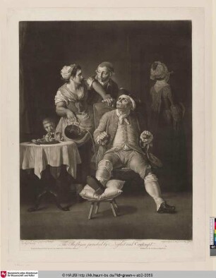 The Profligate punished by Neglect and Contempt