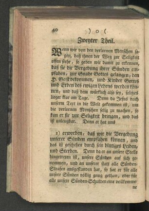 Zweyter Theil.
