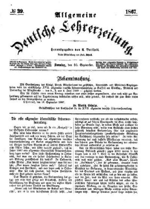 Bekanntmachung