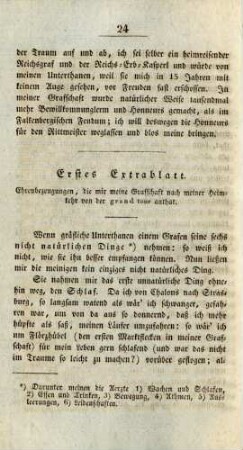 Erstes Extrablatt