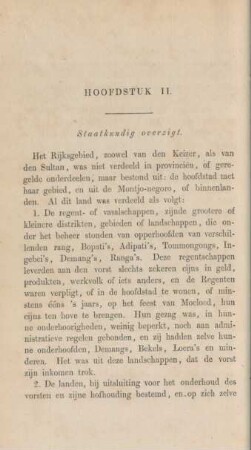 Hoofdstuk II. Staatkundig overzigt