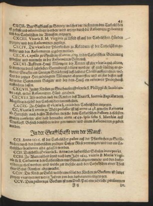 In der Graffschafft von der Marck.