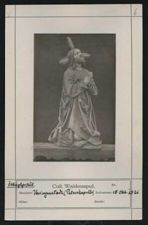 Ölbergschristus Standort: Veringenstadt (Peterskapelle)