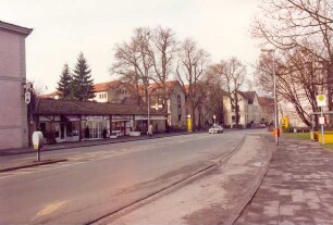 Ist - Zustand der Paulinenstraße des oberen Teils. Detmold. Paulinenstr. Papierabzug