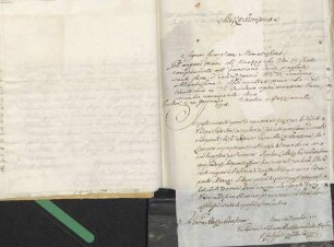 Leopoldo Mazzoni an Karoline Luise von Baden (Rom)