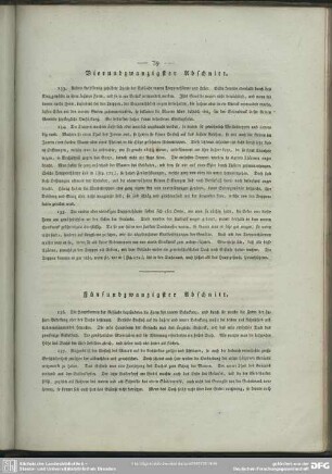 Vierundzwanzigster Abschnitt