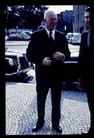 Oberster US-Richter Earl Warren 19.8.59.