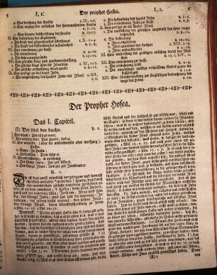 Synopsis Bibliothecae Exegeticae in XII. Prophetas Minores : Kurzgefaster Auszug Der gründlichsten und nutzbarsten Auslegungen Der Zwölf kleinen Propheten Altes Testaments, Welche sind : Hosea, Joel, Amos, Obadja, Jona, Micha, Nahum, Habacuc, Zephanja, Haggai, Sacharja, und Maleachi