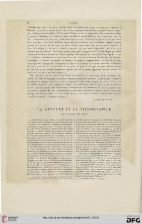 13: La gravure et la lithographie au salon de 1887