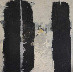 Grau mit Schwarz senkrecht