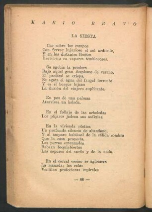 La siesta