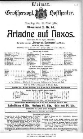 Ariadne auf Naxos