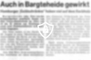 Auch in Bargteheide gewirkt