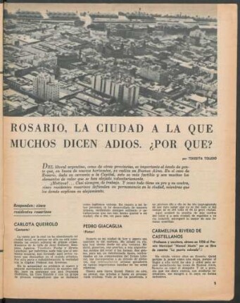 Rosario, la ciudad a la que muchos dicen adiós. ¿Por qué?