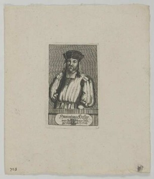 Bildnis des Hieronymus Haller