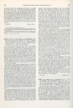 839-840 [Rezension] Spörlein, Bernhard, Die Leugnung der Auferstehung