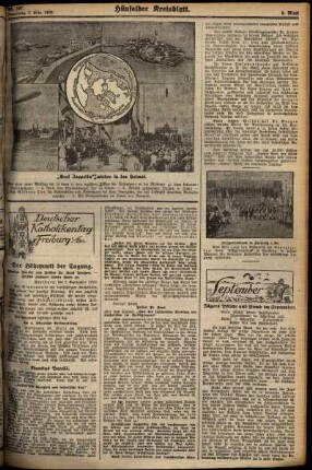 Zweite Ausgabe vom Donnerstag, den 05. September 1929.