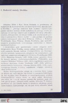 4. Rodowód metody Dvořáka