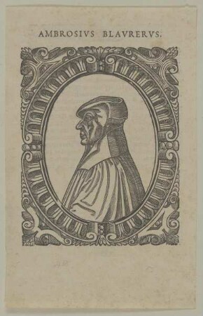 Bildnis des Ambrosius Blarer