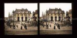 Denkmal König August des Starken, Goldener Reiter, Neustädter Markt, Dresden