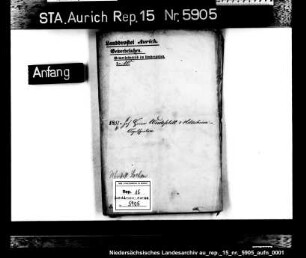 Gewerbeerlaubnisse für umherziehende Musikanten: Johann Heinrich Wiedefeldt aus Hildesheim