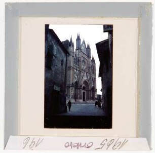 Orvieto: Kathedrale, Fassade (Foto 1965)
