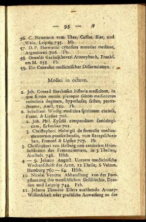 Medici in octavo.