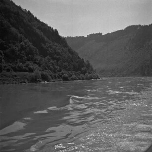 Blick auf die Donau bei Neuhaus an der Donau