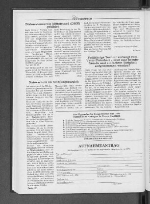 Diskussionskreis Mittelstand (DMK) gebildet
