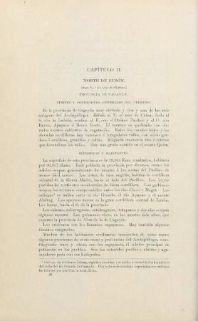 Capítulo II. Norte de Luzón