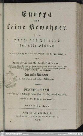 5,1: Die Königreiche Frankreich und England : Abth. 1