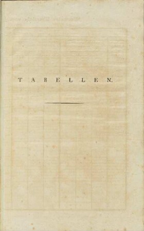 Tabellen