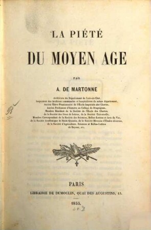 La piété du moyen age