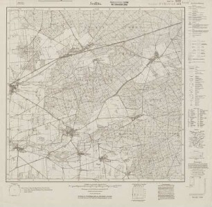 3939 (alte Nr.: 2171) Nedlitz, Meßtischblatt (4cm - Karte)