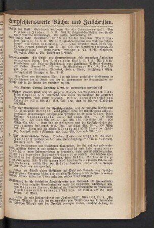 Empfehlenswerte Büchter und Zeitschriften
