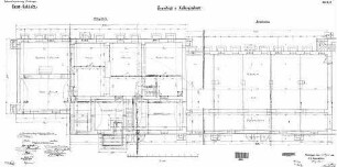 Plochingen: Empfangsgebäude Verwaltungsgebäude GR UG (Wirtsgebäude u.Zwischenbau)