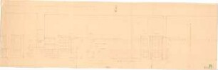 Fischer, Theodor; München - Westend, Bergmannstr.; Ledigenheim - Wandbehandlung in der öffentlichen Gastwirtschaft (Ansicht)