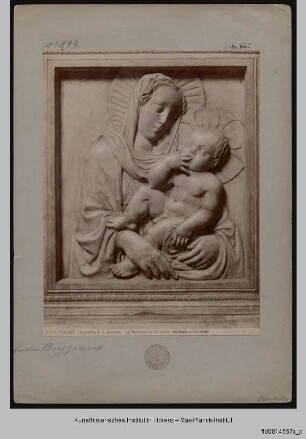 Madonna mit Kind - Alte Sakristei, Altar: Madonna mit Kind
