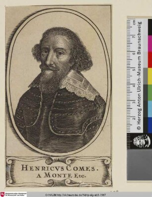 Henricus Comes. A Monte Etc.; [Hendrik van den Bergh]