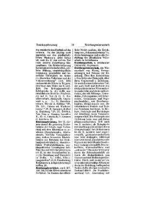 Erziehungsschule, s. erziehender Unterricht, Gegenwart.