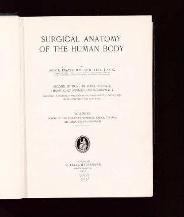 3: Joints of the lower extremities, chest, thorax, abdomen, pelvis, perineum