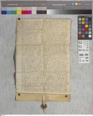 Klein-Krotzenburg: Des Henne Appel von Krotzenburg der Junge und seiner Frau, Grete, Bekenntnis, dass sie Gerhard .... ? .... zu Seligenstadt und ...