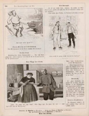 "Der Sonntagsjäger am Nil" "Verschnappt" "Das Auge der Liebe"
