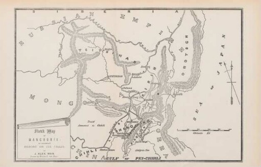 Sketch map of Manchuria
