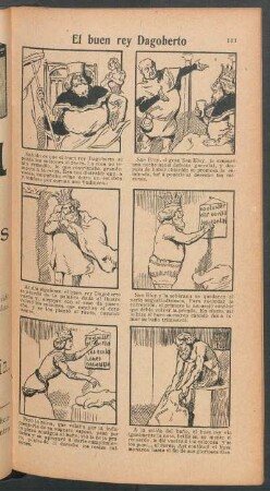 El buen rey Dagoberto - [Cómic]