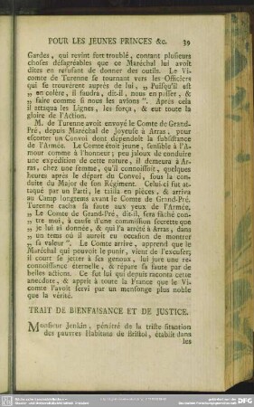 Trait De Bienfaisance Et De Justice